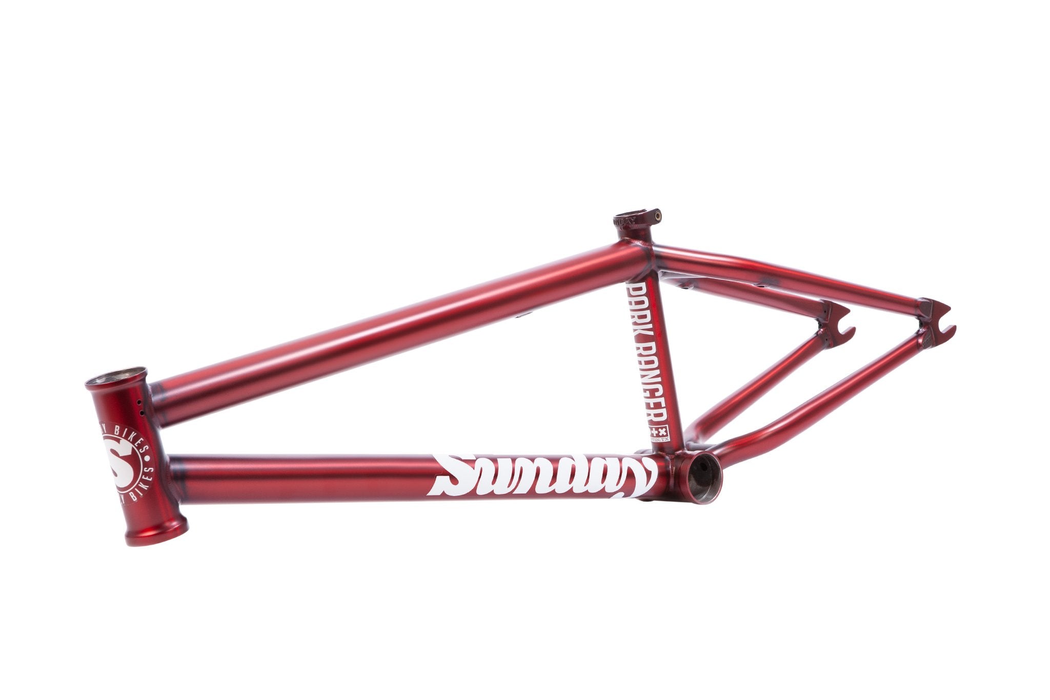 Sunday Park Ranger Frame Matte Translucent Red - Rookie BMX