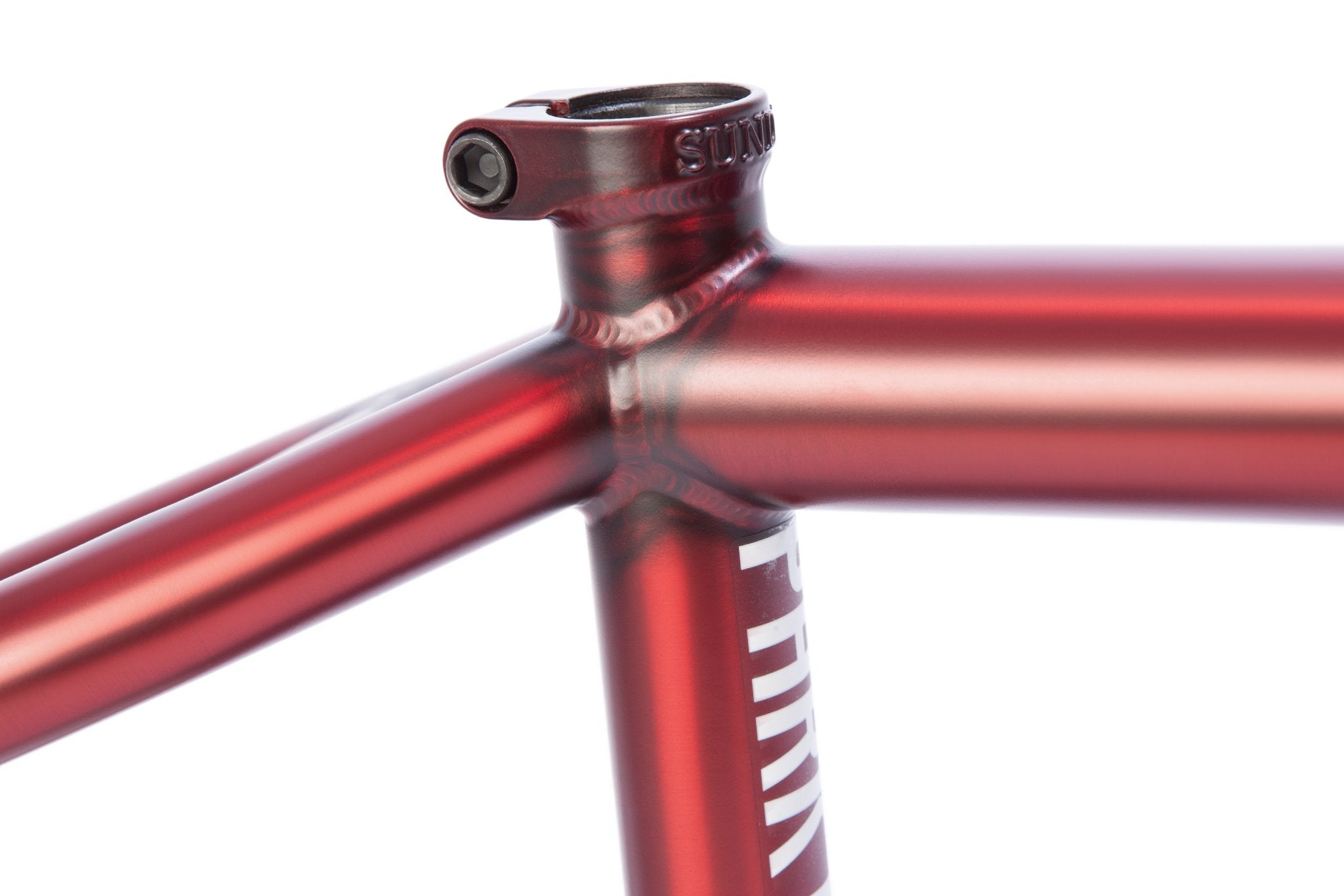 Sunday Park Ranger Frame Matte Translucent Red - Rookie BMX