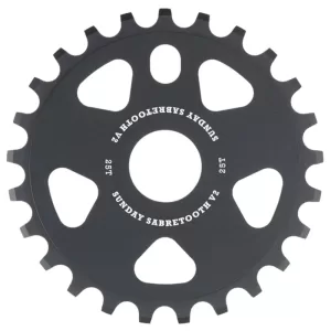 Sunday Sabretooth V2 Sprocket 28t Black