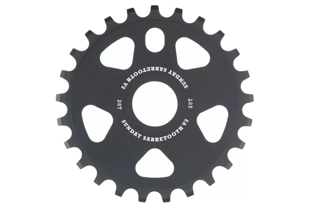 Sunday Sabretooth V2 Sprocket 28t Black