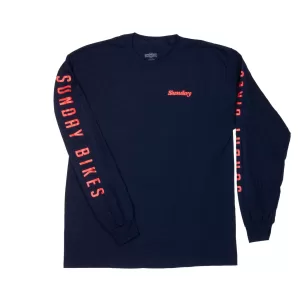Winner's Wreath Long Sleeve Navy With Red/Yello Ink L