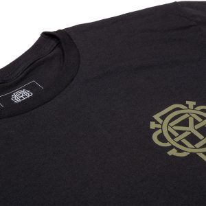 ODYSSEY IMPORT TEE BLACK AND OLIVE INK L
