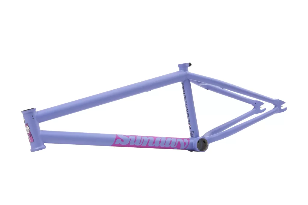 Sunday Street Sweeper Frame 20.75" Matte Blue-Lavender