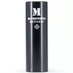 WeThePeople Message Alloy Pegs Black