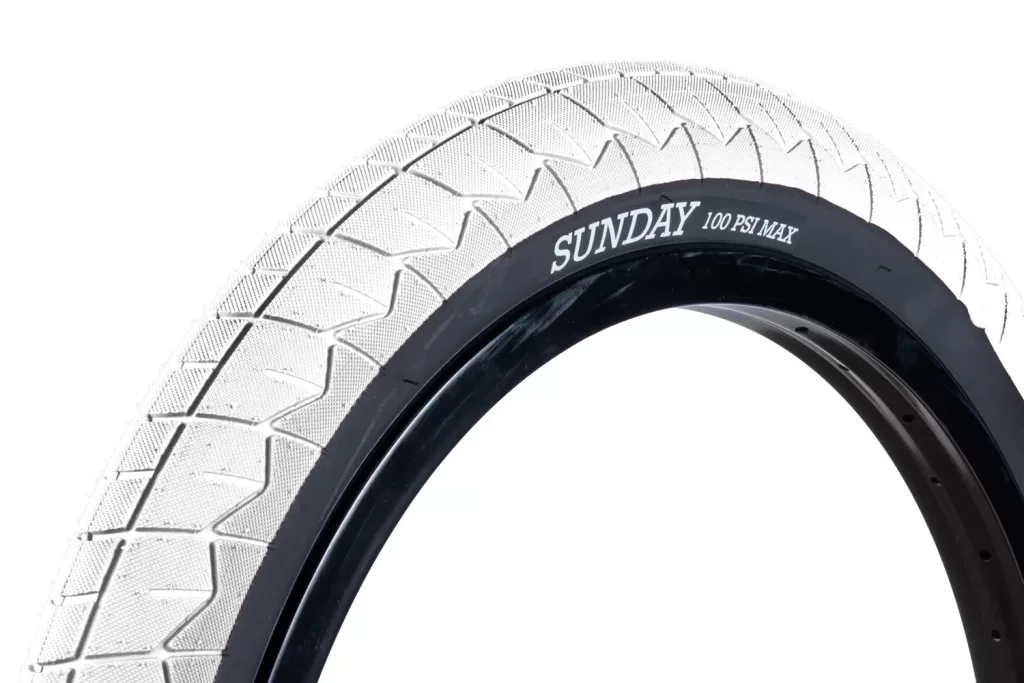 Sunday Bikes Current Tire White 2.40" 100psi