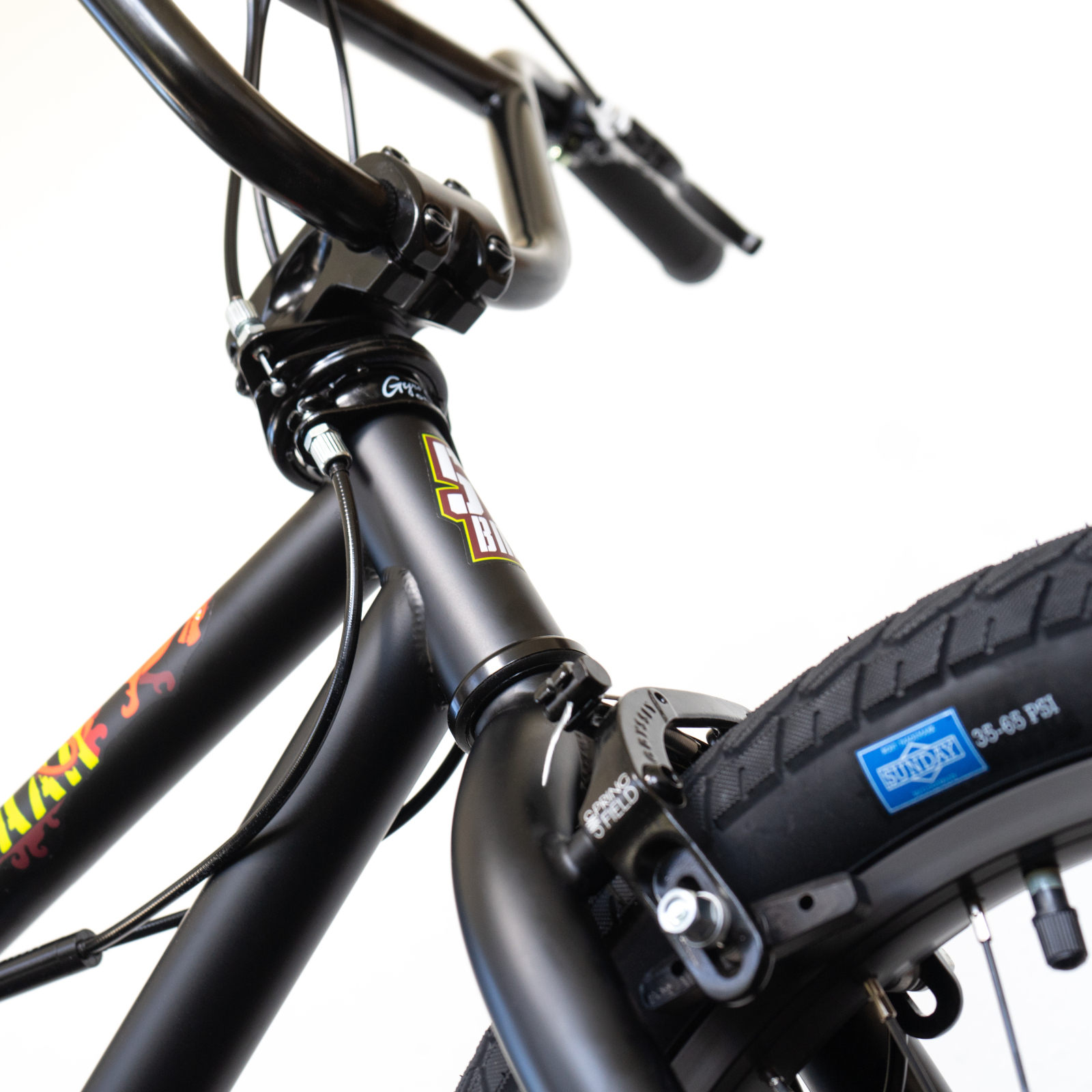 SI BMX Draak Black SI BMX Draak Black