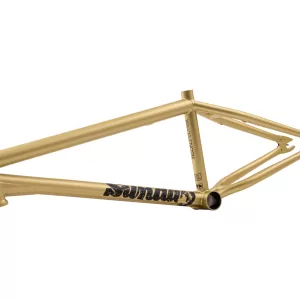 Sunday Wavelength Frame Matte Metallic Gold