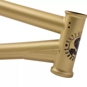 Sunday Wavelength Frame Matte Metallic Gold