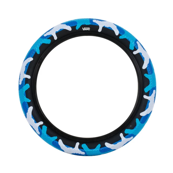 Cult x Vans Waffle Blue Camo BMX Tire 2.40" Cult x Vans Waffle Blue Camo BMX Tire 2.40"