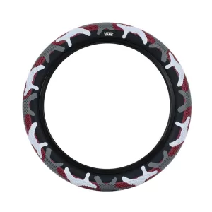 Cult x Vans Waffle Red Camo BMX Tire 2.40"